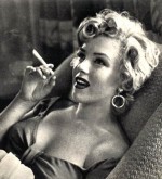 Marilyn Monroe ontspannen